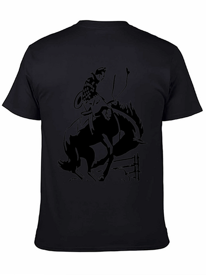 Black Rodeo Rider Graphic Tee