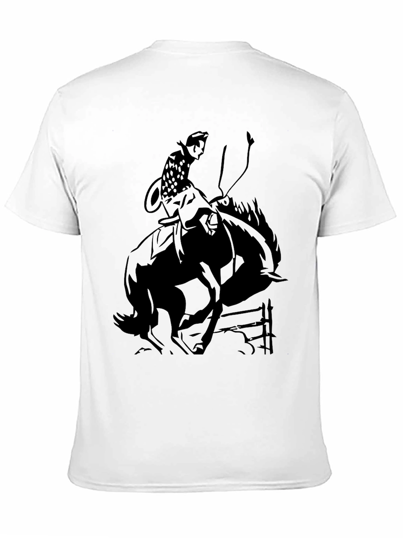 Black Rodeo Rider Graphic Tee