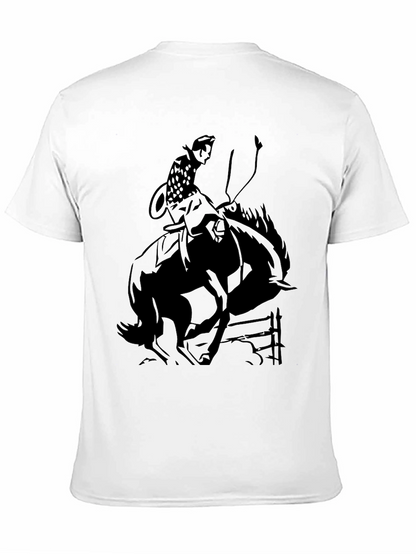 Black Rodeo Rider Graphic Tee