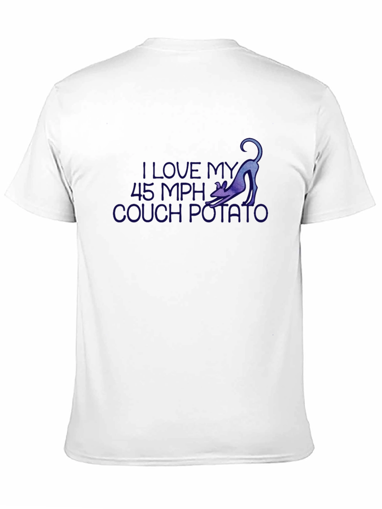 I Love My 45 MPH Couch Potato Black T-Shirt