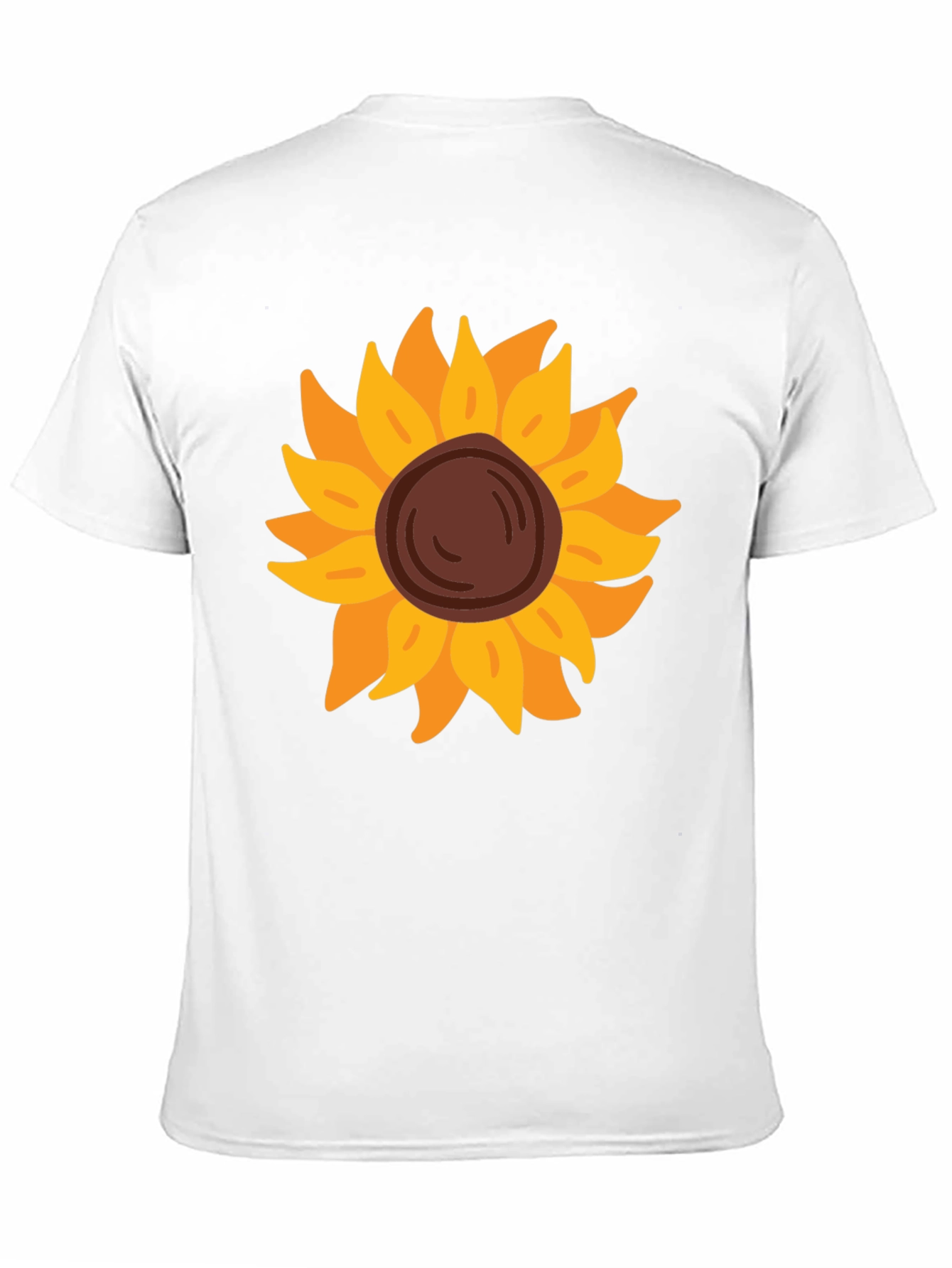 Sunflower Graphic Tee - Black Unisex Shirt