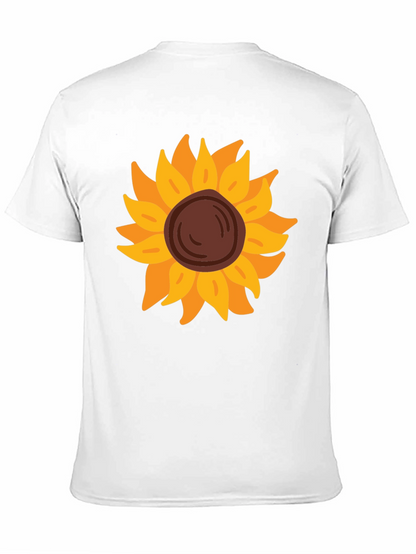 Sunflower Graphic Tee - Black Unisex Shirt