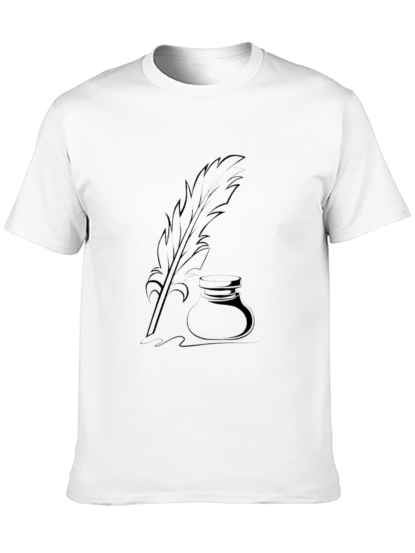 Quill & Ink T-Shirt - Black Graphic Tee