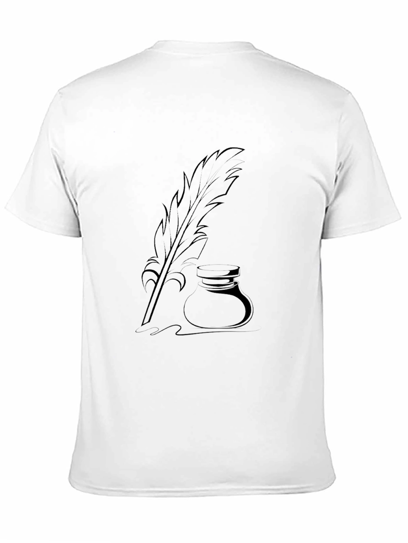Quill & Ink T-Shirt - Black Graphic Tee