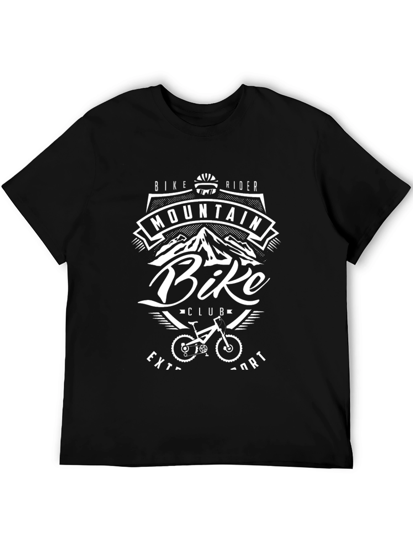 Mountain Bike Club Black T-Shirt