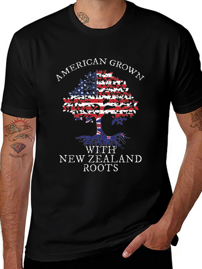 American Grown New Zealand Roots T-Shirt