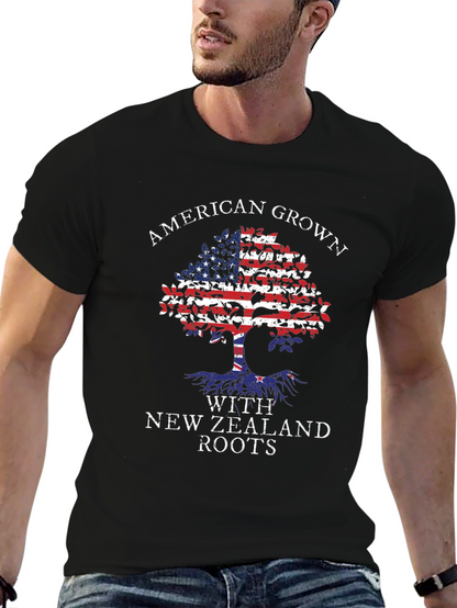 American Grown New Zealand Roots T-Shirt