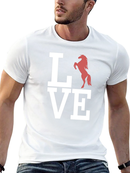 Love Horse T-Shirt - Equestrian Graphic Tee