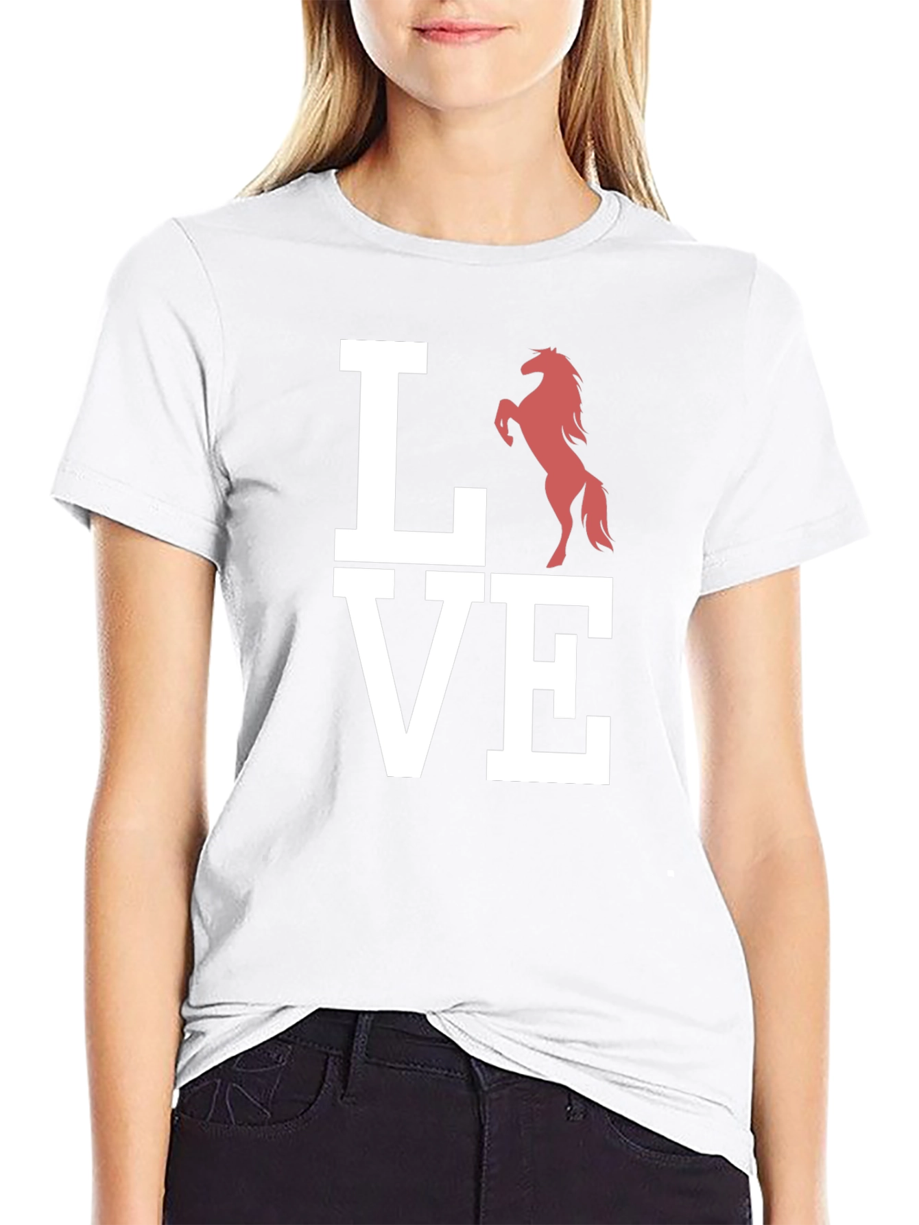 Love Horse T-Shirt - Equestrian Graphic Tee