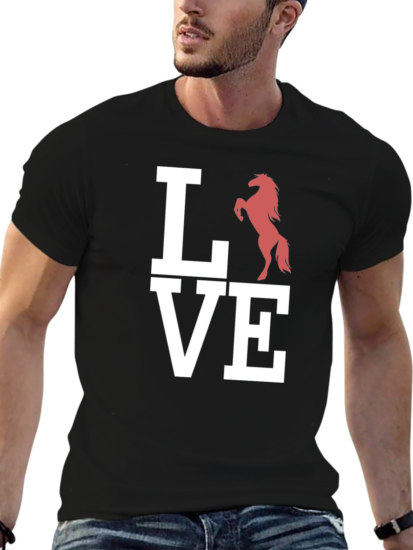 Love Horse T-Shirt - Equestrian Graphic Tee
