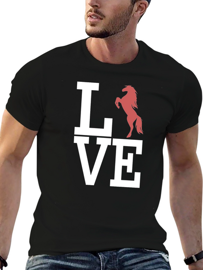 Love Horse T-Shirt - Equestrian Graphic Tee