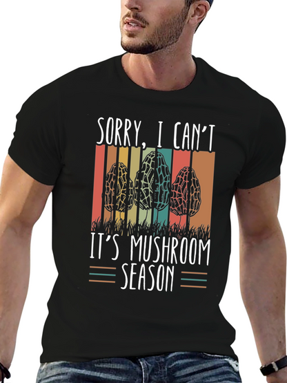 Mushroom Season Graphic Tee - Soft Cotton