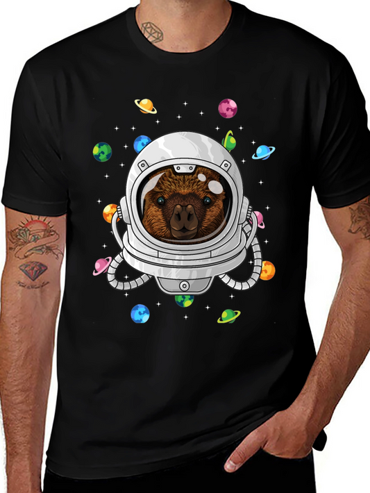 Astronaut Quokka Space T-Shirt