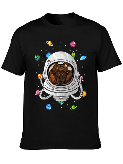 Astronaut Quokka Space T-Shirt