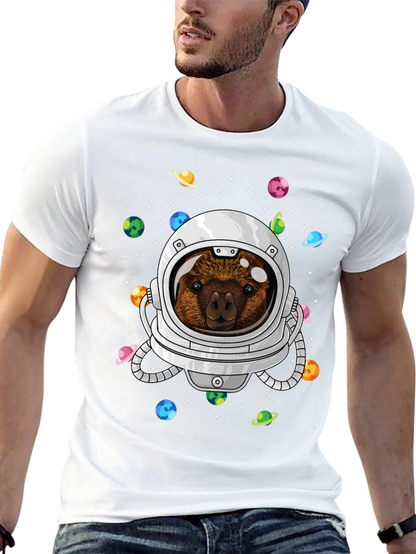 Astronaut Quokka Space T-Shirt