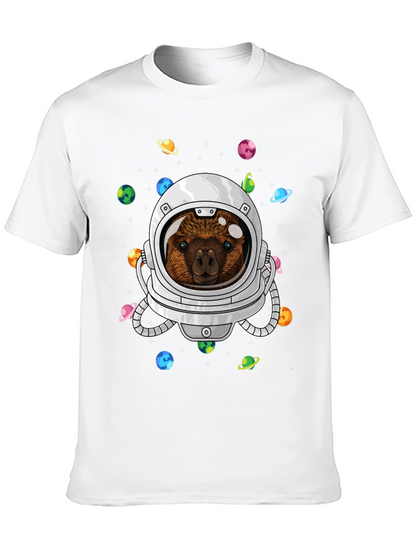 Astronaut Quokka Space T-Shirt