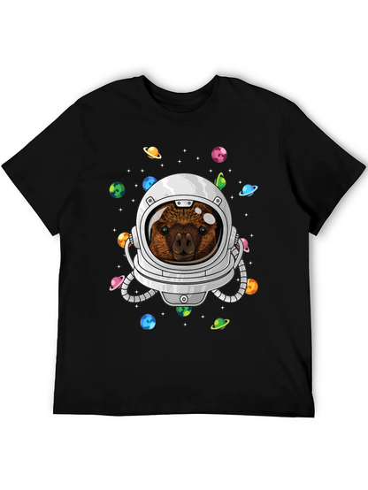 Astronaut Quokka Space T-Shirt