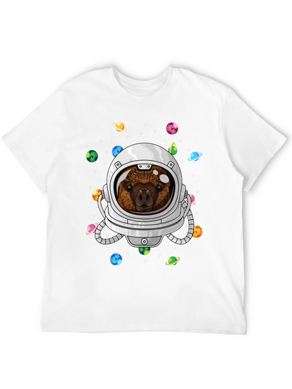 Astronaut Quokka Space T-Shirt
