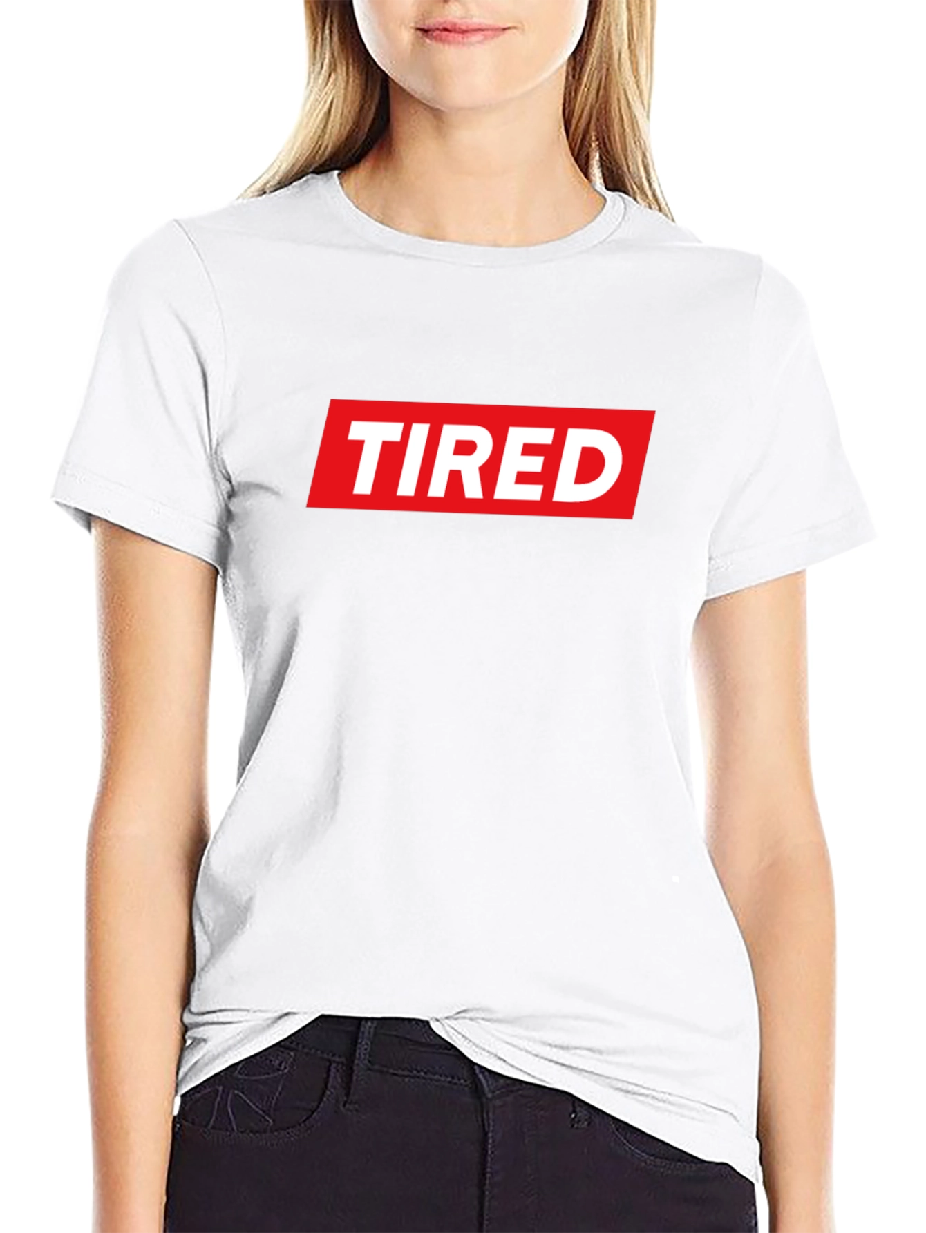 Tired Graphic Tee - Streetwear Style