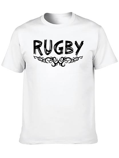 Rugby Graphic Tee - Stylish Sportswear