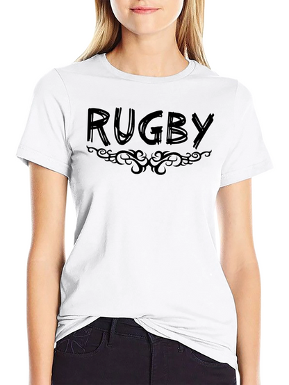 Rugby Graphic Tee - Stylish Sportswear