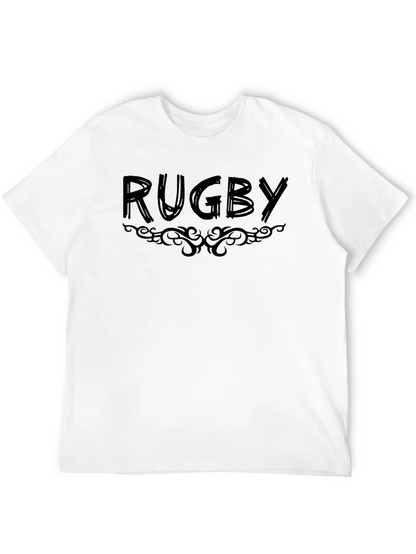 Rugby Graphic Tee - Stylish Sportswear