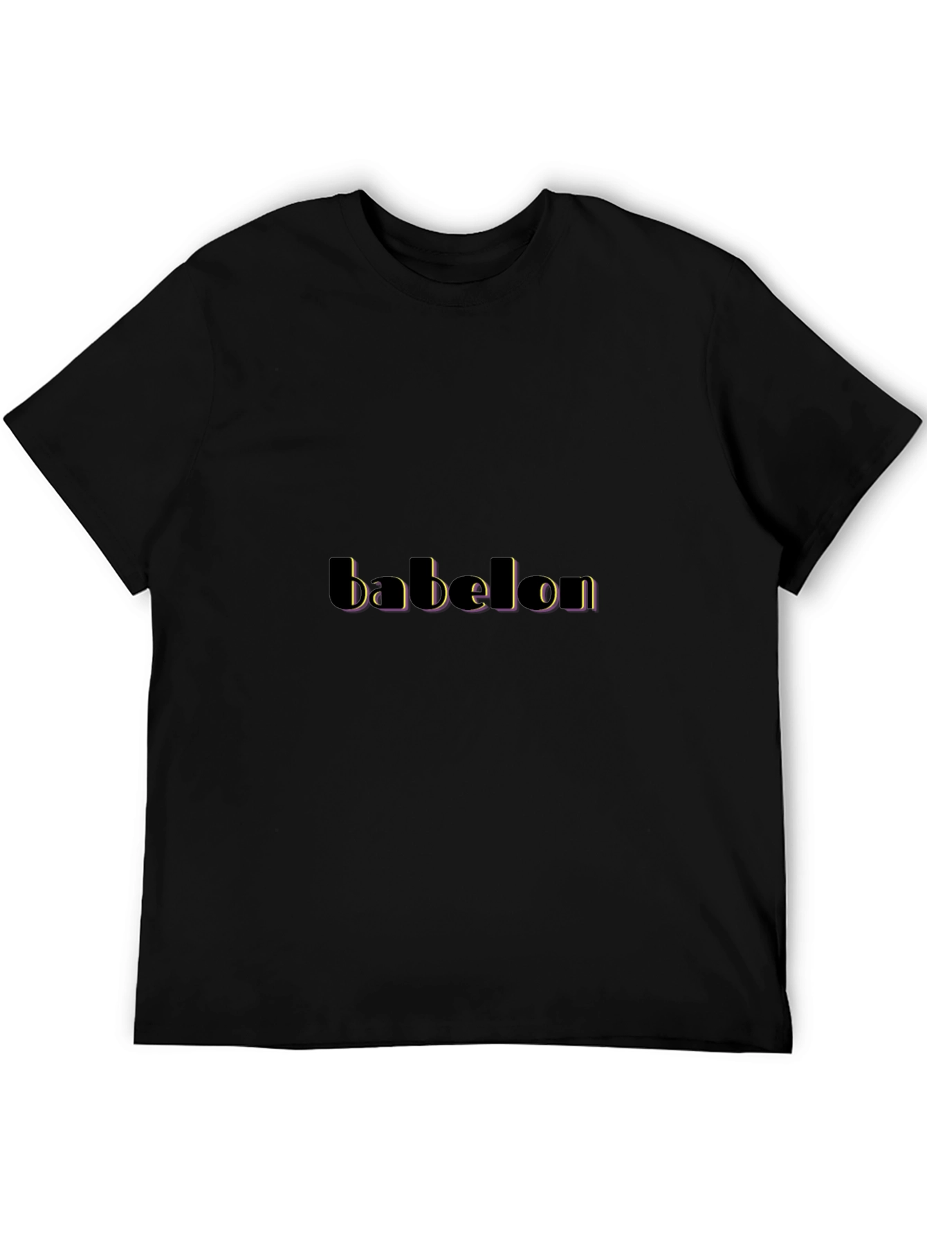 Babelon Graphic T-Shirt - Stylish Black Tee