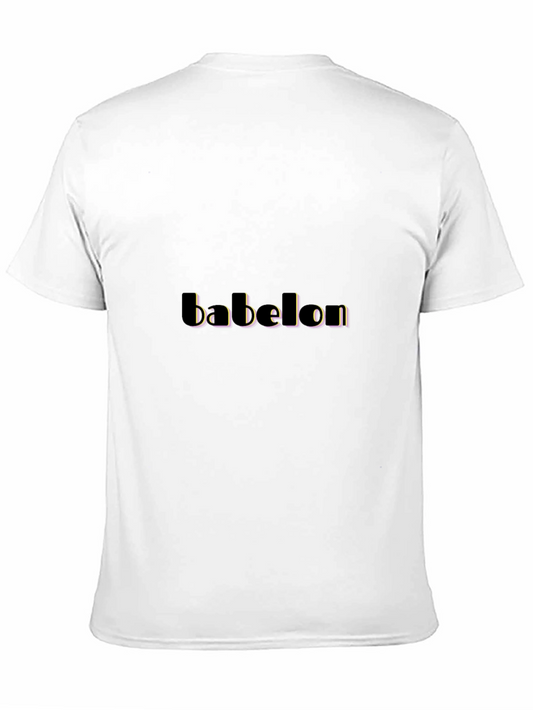 Babelon Graphic T-Shirt - Stylish Black Tee