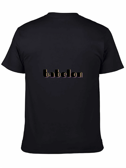 Babelon Graphic T-Shirt - Stylish Black Tee
