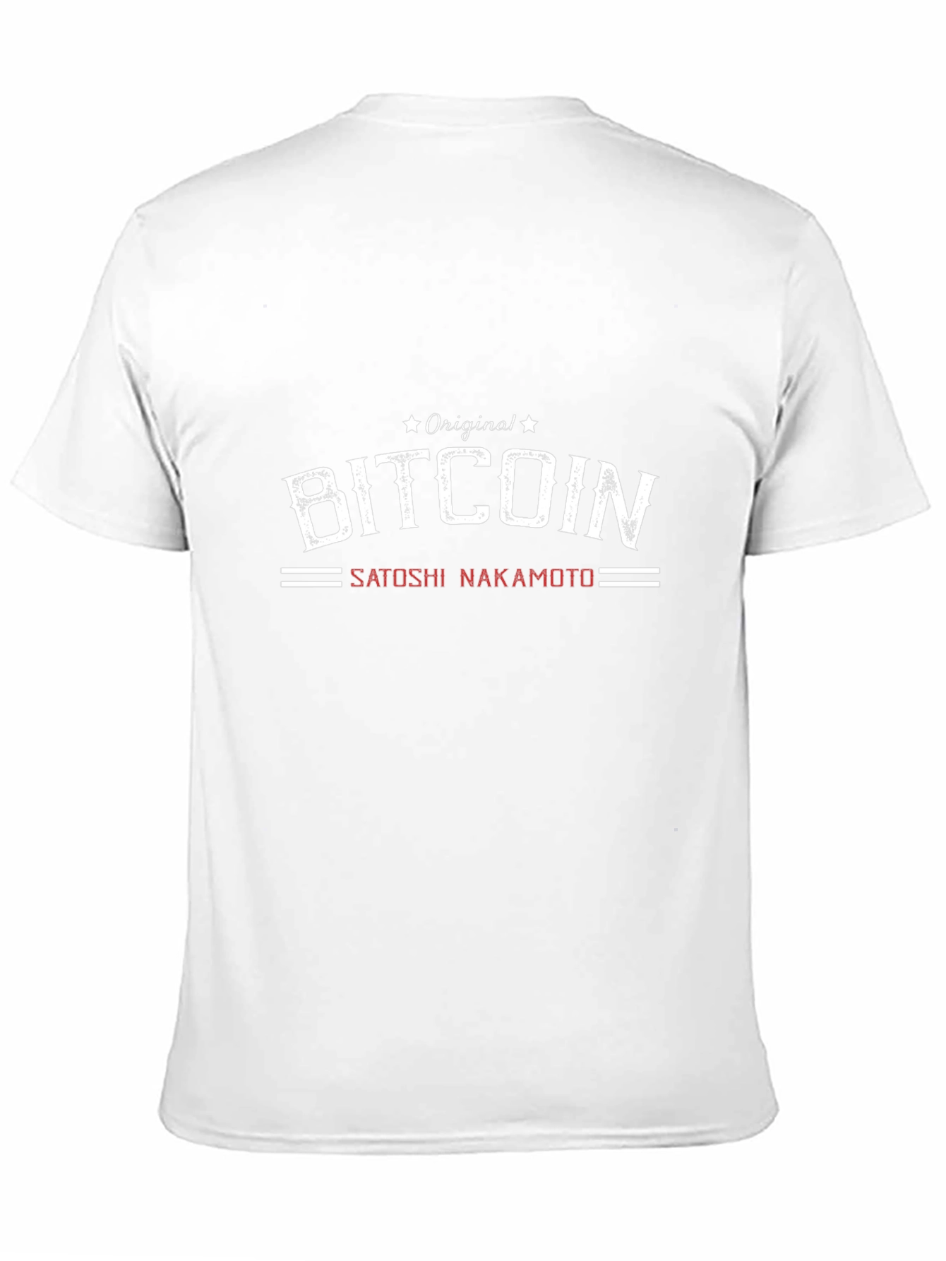 Bitcoin Satoshi Nakamoto T-Shirt - Crypto Tee