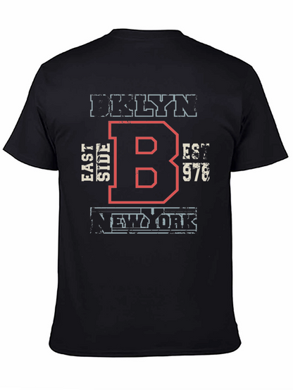 Brooklyn New York Est. 978 Black T-Shirt