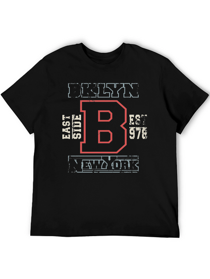 Brooklyn New York Est. 978 Black T-Shirt