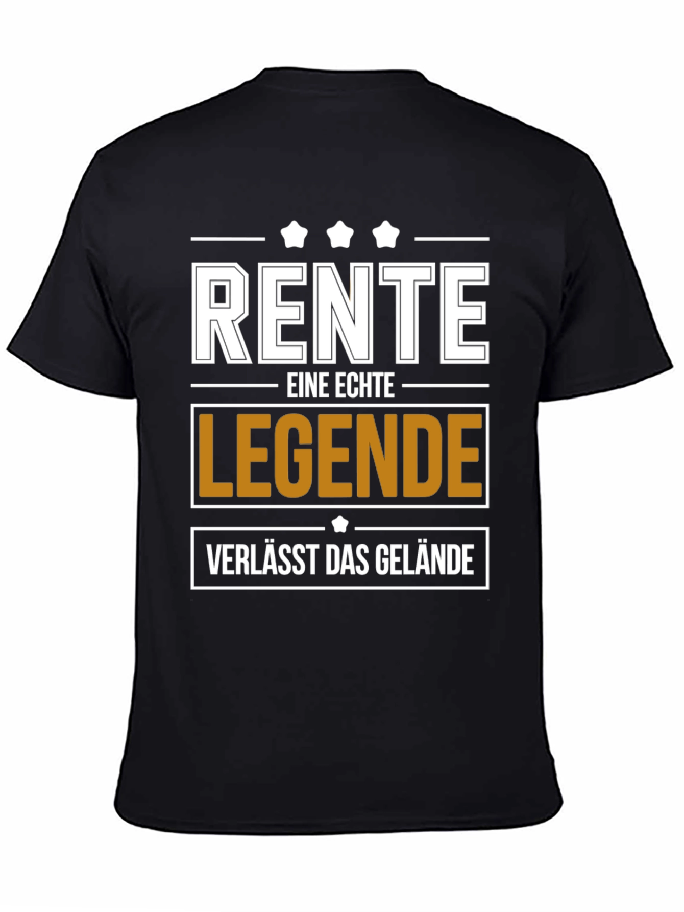 Retirement Legend T-Shirt - German Rente Eine Echte Legende