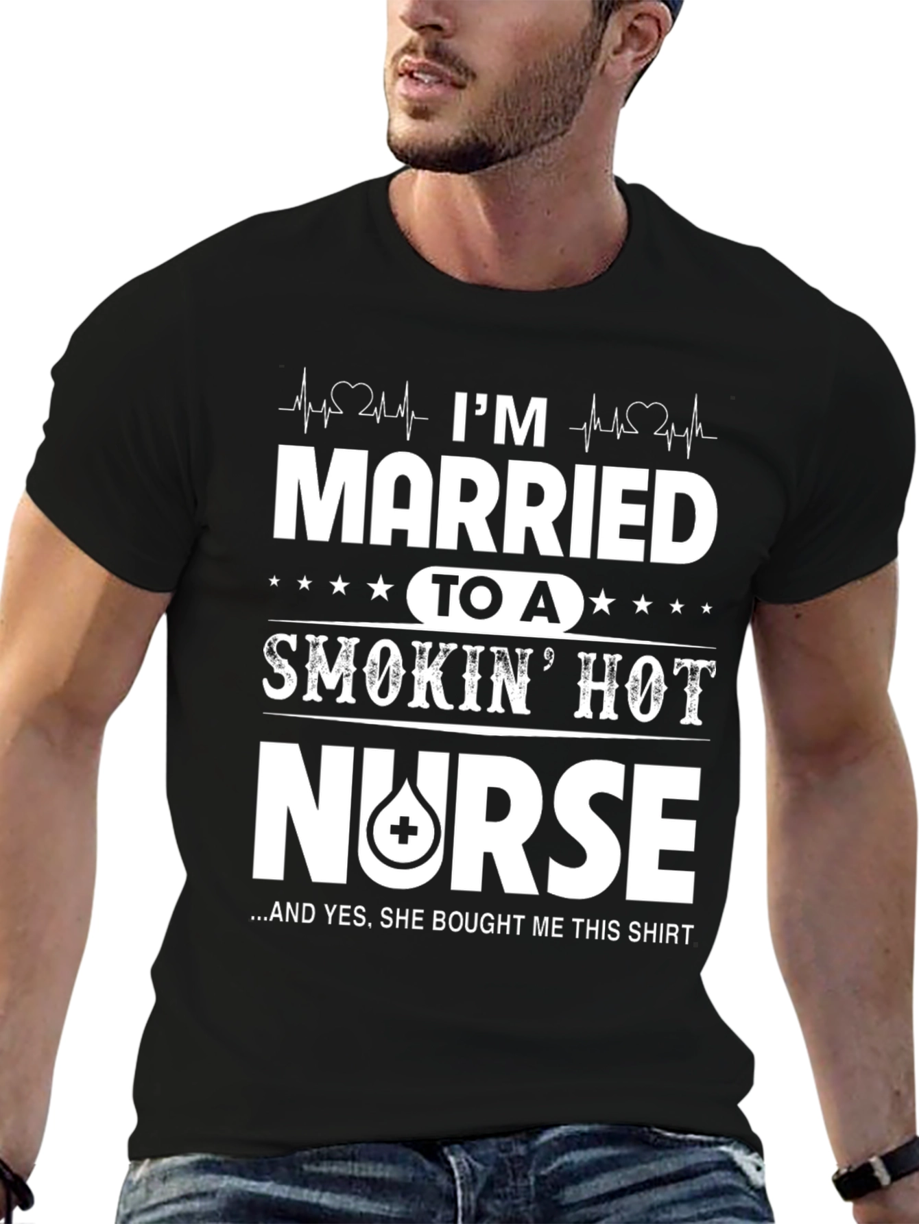 Married to a Smokin Hot Nurse T-Shirt