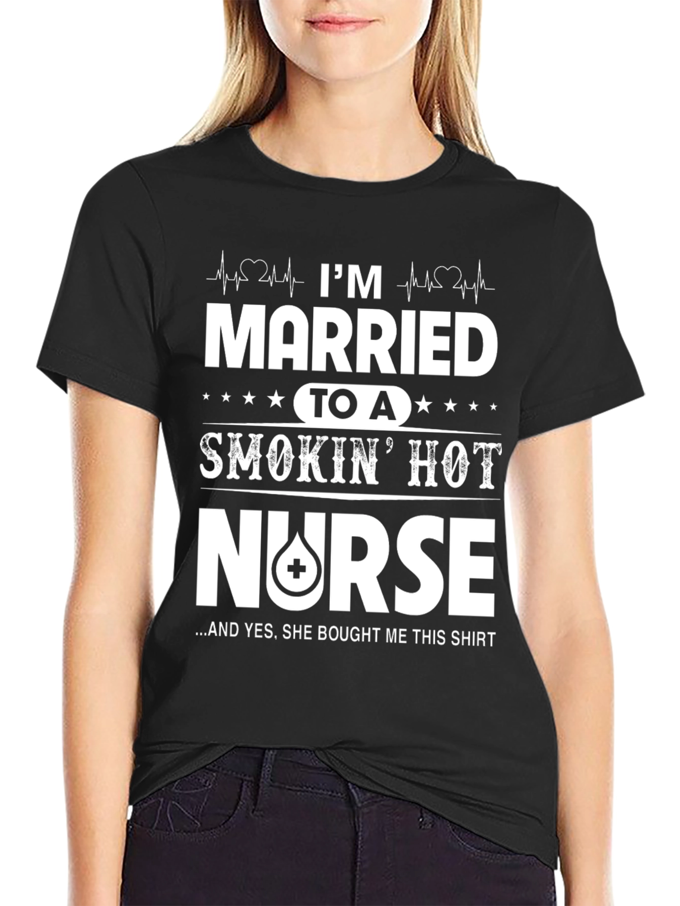 Married to a Smokin Hot Nurse T-Shirt