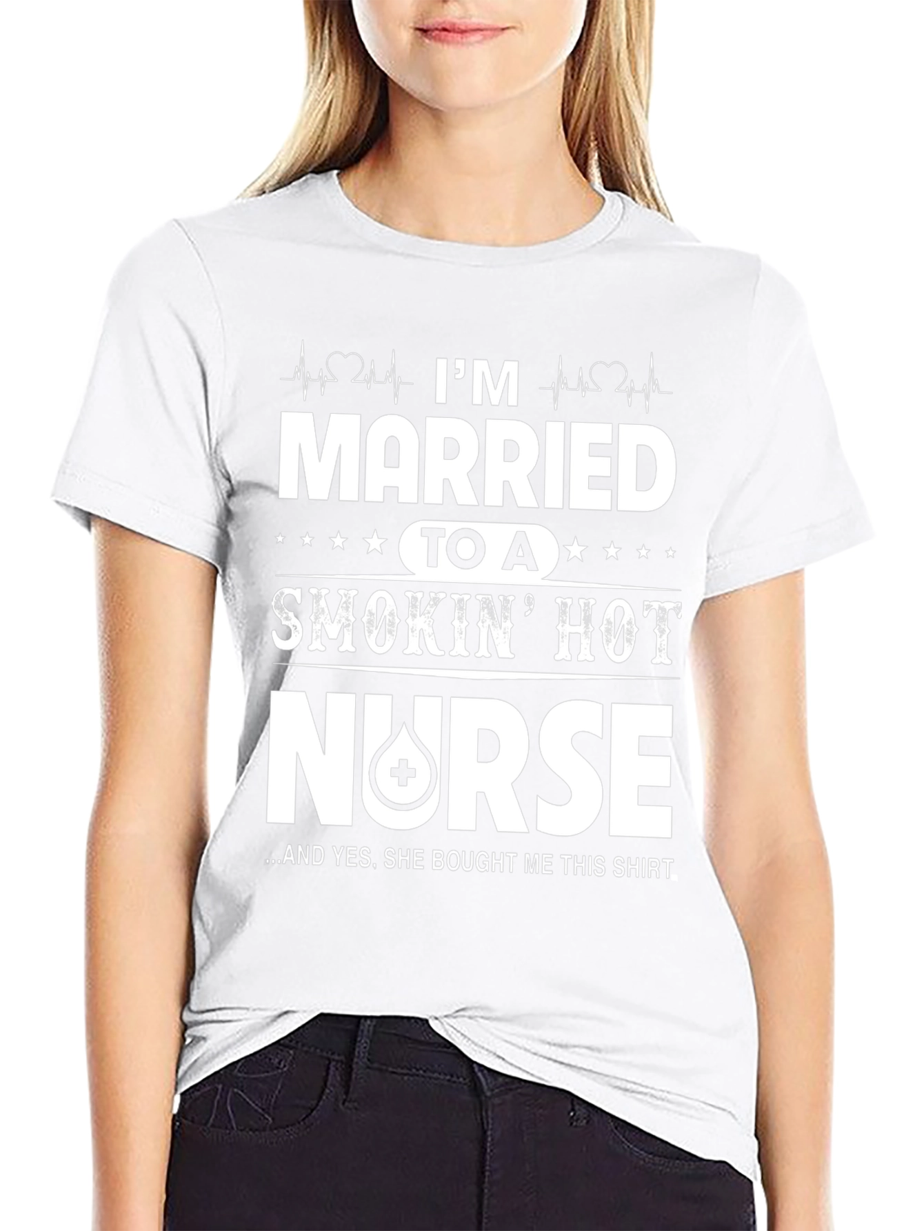 Married to a Smokin Hot Nurse T-Shirt