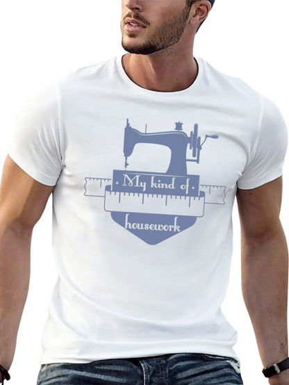 Sewing Machine Housework T-Shirt