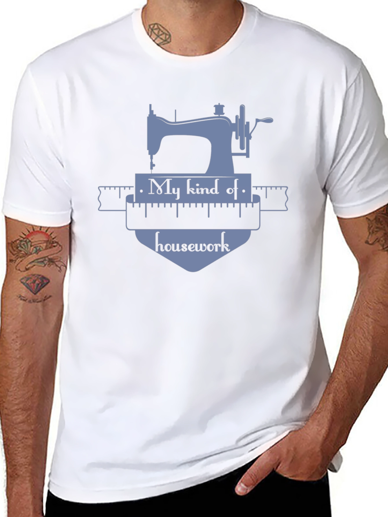 Sewing Machine Housework T-Shirt