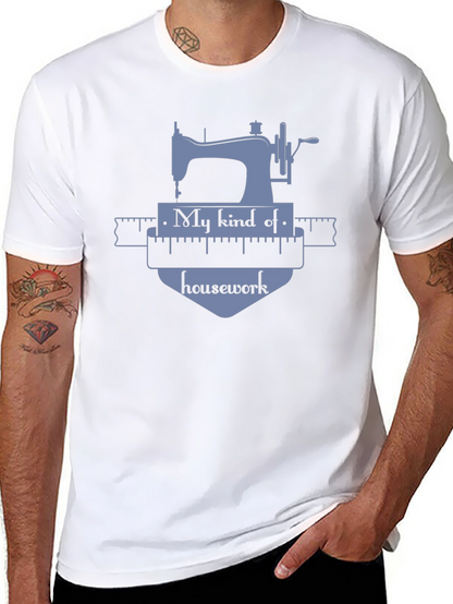 Sewing Machine Housework T-Shirt