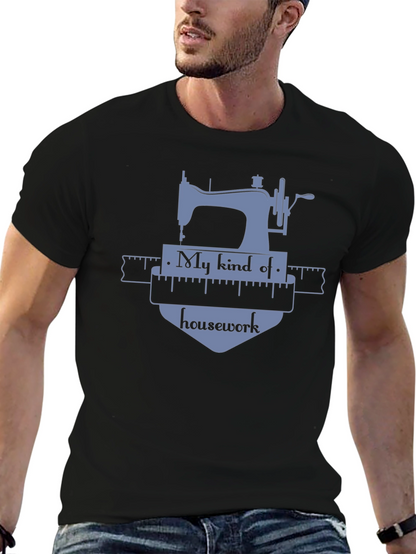 Sewing Machine Housework T-Shirt