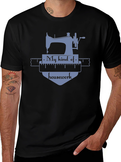Sewing Machine Housework T-Shirt