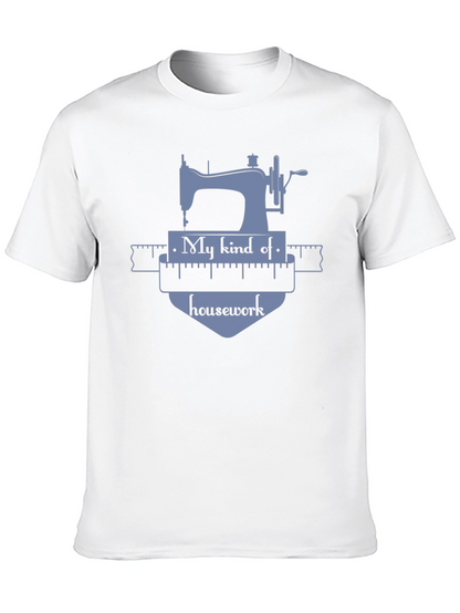 Sewing Machine Housework T-Shirt