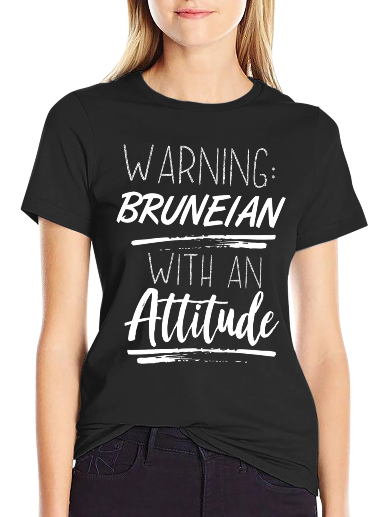 Warning: Bruneian with an Attitude T-Shirt