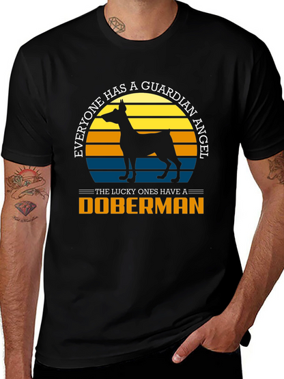 Doberman Guardian Angel T-Shirt