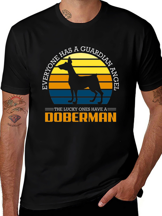 Doberman Guardian Angel T-Shirt