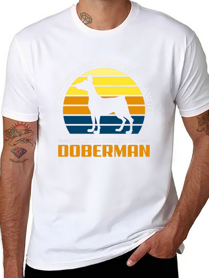 Doberman Guardian Angel T-Shirt