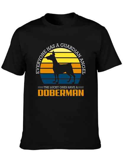 Doberman Guardian Angel T-Shirt