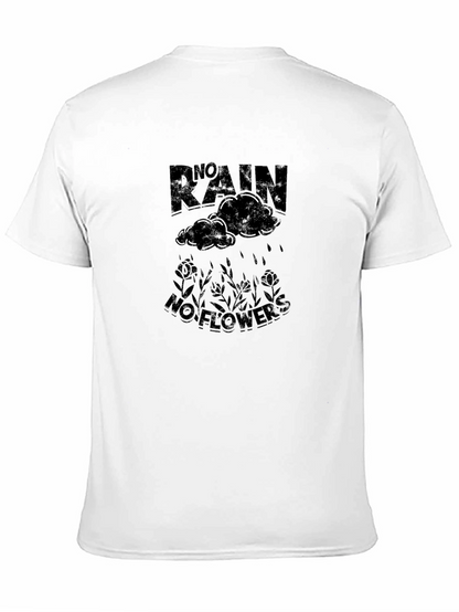No Rain No Flowers Graphic Tee - Black