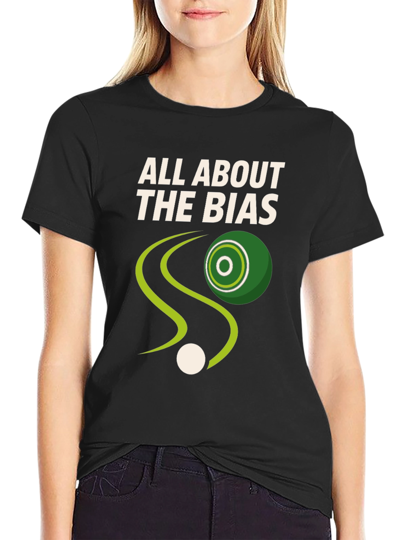All About the Bias Lawn Bowling T-Shirt
