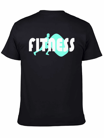 Fitness Graphic Tee - Black